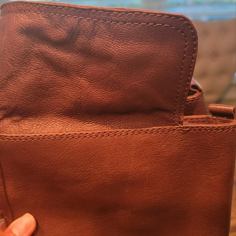 Nine West Mocha Cocoa Brown Genuine Leather Tall Boots